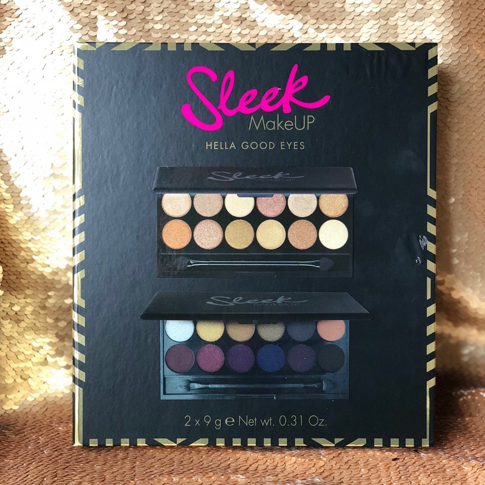 Sleek MakeUP eyeshadow palettes